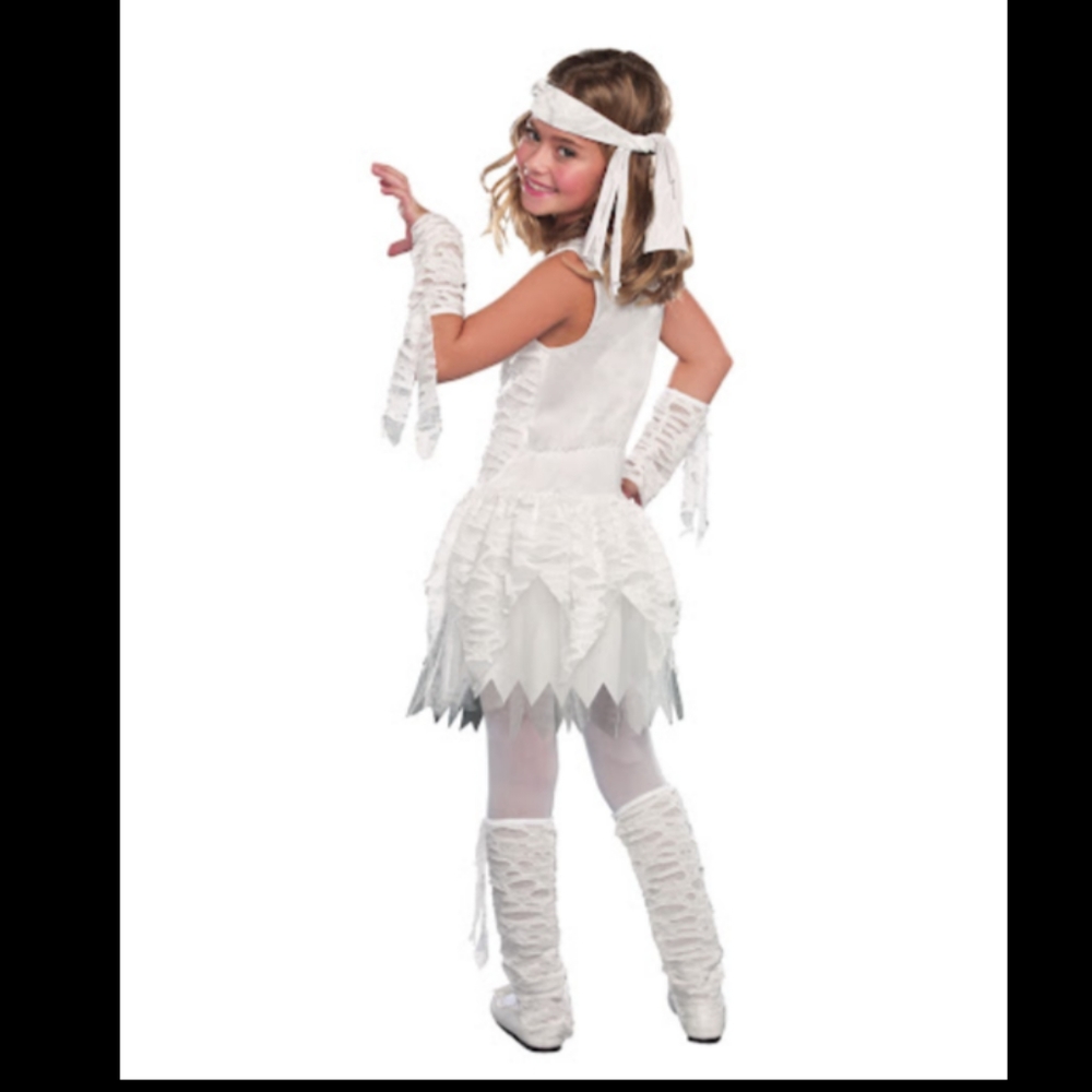 💯 Kids Mummy Costume lg. 10-12 NWT